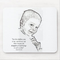 Boy and Teddy (Mark 10:14)