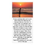 Boy at Ocean Sunset Sky