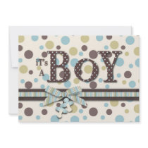 Boy Baby Shower Invitation