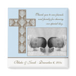 Boy Baptism/Christening Favour - Photo Magnet
