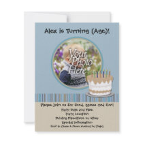Boy Birthday Party Invitation
