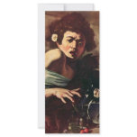 Boy Bitten By A Lizard By Michelangelo Merisi Da rack cards