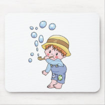 Boy Blowing Bubbles Tshirts and Gifts