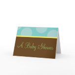 Boy Blue Baby Shower Invitations cards