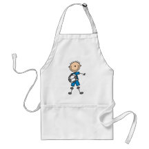 Boy Blue Uniform Soccer Aprons