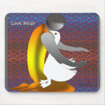 Boy Caring a Duck Mousepad