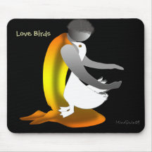 Boy Caring a Duck Mousepad
