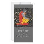 Boy Caring a Duck photo cards