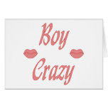 Boy Crazy Lips Cards