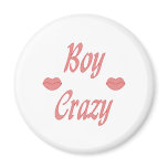 Boy Crazy Lips Fridge Magnets
