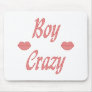 Boy Crazy Lips Mouse Mats