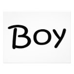 Boy Custom Invite