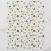 Boy Dual-Sided Scrapbook Paper 2 Custom Flyer