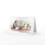 Boy Firing Cannon at Toy Soldiers at Christmas Cards