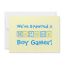 Boy Gamer Baby Shower invitations