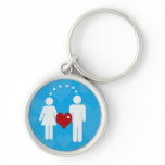 Boy + Girl Love keychains