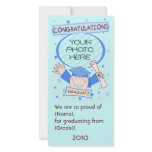 Boy Graduate Kindergarten / Preschool Photo Card photo cards