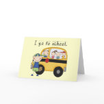 Boy I Go To School T-shirts and Gifts cards
