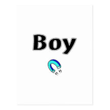 Boy Magnet Postcard
