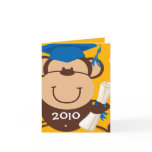 Boy Monkey Graduate Custom cards