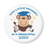 Boy Monkey Graduate Magnets