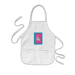 Boy on small donkey apron