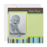 Boy or Girl Stripe Announcements