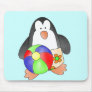 Boy Penguin at Beach Tshirts and Gifts Mousepads