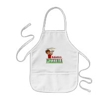 Boy Pizza Party Apron