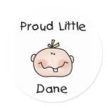 Boy Proud Danish Baby Sticker