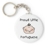 Boy Proud Little Portuguese Keychain