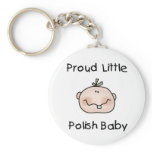 Boy Proud Polish Baby Key Chain
