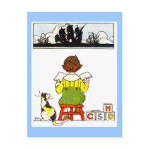 Boy reading