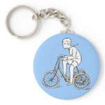 Boy Riding Antique Tricycle