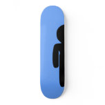 Boy skateboards