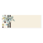 Boy Skinny Gift Tag 2 Business Cards