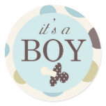 Boy Square Sticker C