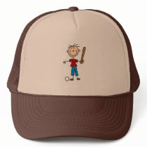 Boy Stick Figure Hat