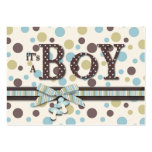 Boy Thank You Note business cards