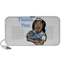 Boy thank you nurse speaker system