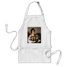 Boy with a Basket of Fruit, Caravaggio Apron