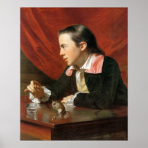 Boy with a Squirrel, by John Singleton Copley Posters
