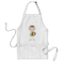 Boy with Beach Ball Tshirts and Gifts Aprons