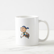 Boy With Easter Basket Mugs