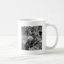 Boy with Stuffed Animal, 1945 Mugs