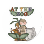 Boy Zoo Keeper Tshirts and Gifts Stickers