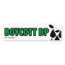 Boycott BP Bumper Sticker