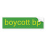 boycott bp bumper stickers