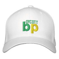 BOYCOTT BP EMBROIDERED HAT