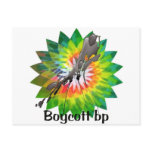 Boycott bp t shirt tie dye post cards